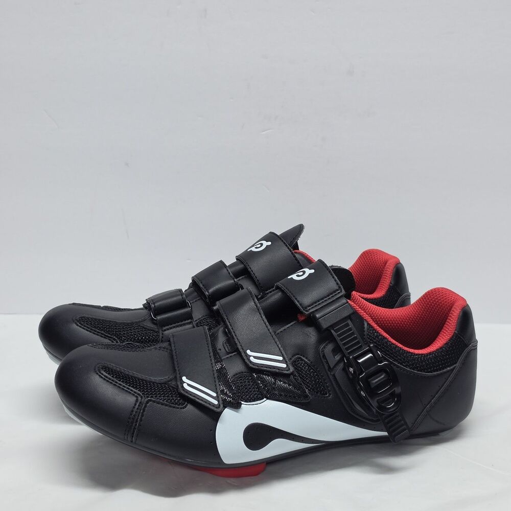 Peloton Cycling Shoes Size 43 US Men's Sz 10 Clip In Cleats Black Exercise Bike